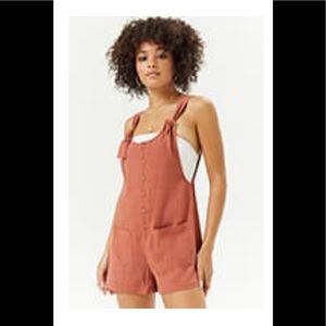 Forever 21 Linen-Blend Romper
